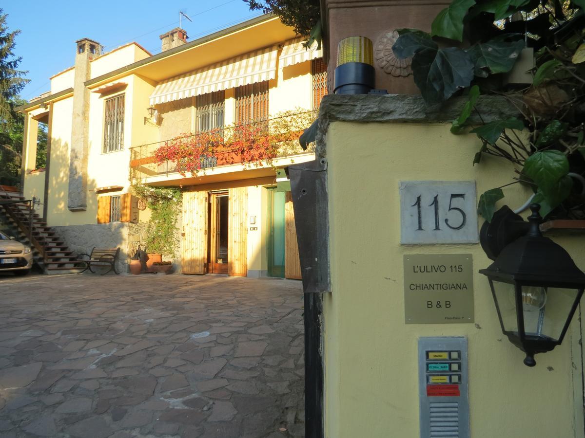 Bed and Breakfast L'Ulivo Chiantigiana 115 Florencja Zewnętrze zdjęcie